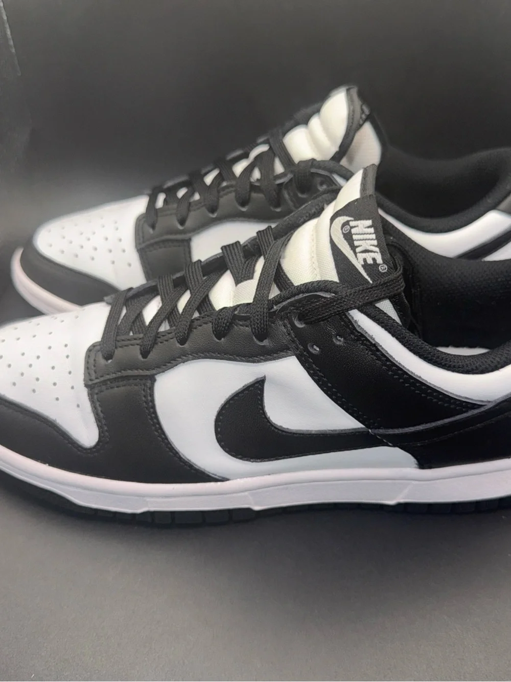 Size 8.5 - Nike Dunk Low Black White Wmns, DD1503-101, Clean, No Box, Great - Picture 2 of 10